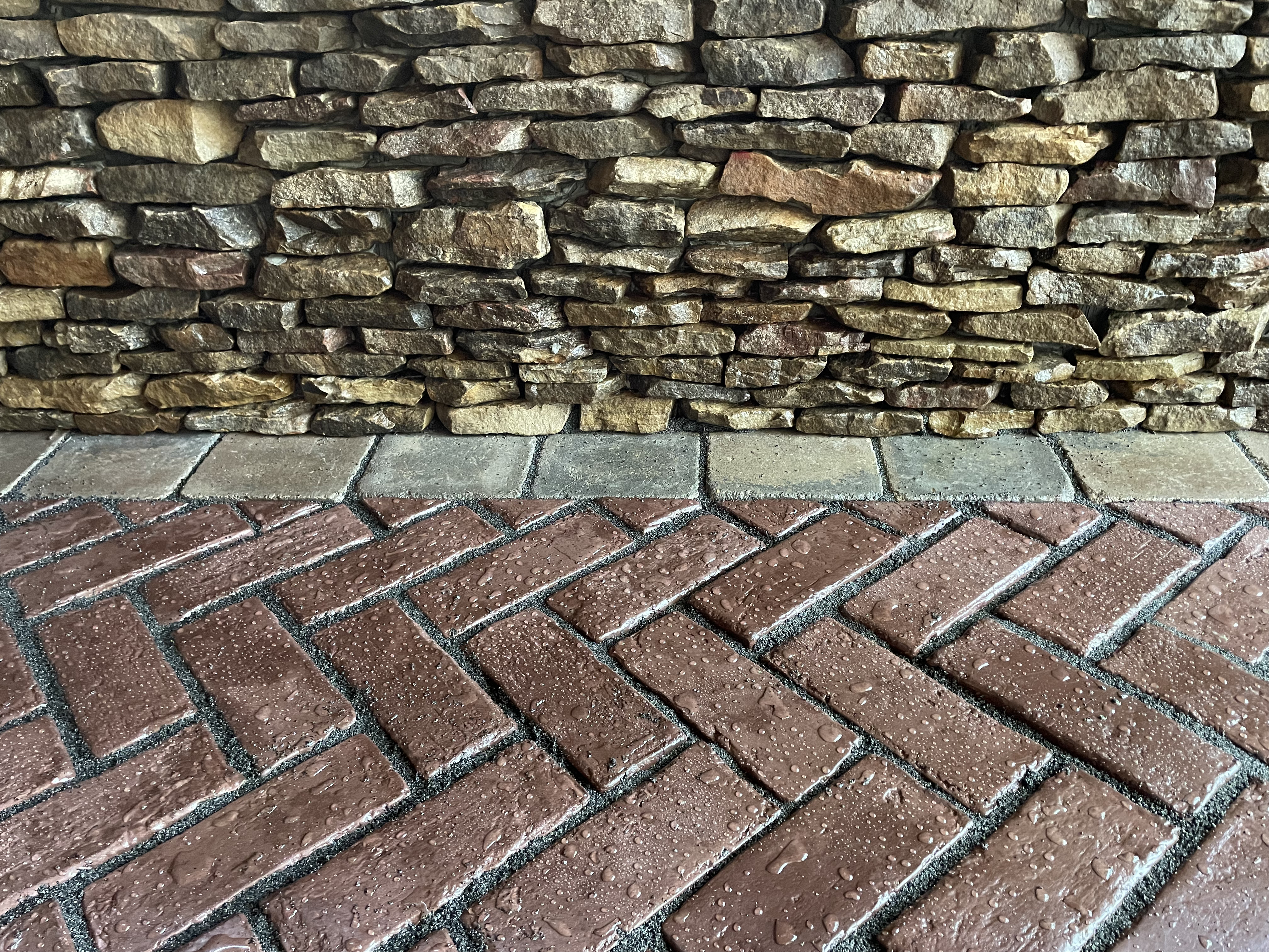 Designer Pavers showcase by Kalberer Construction