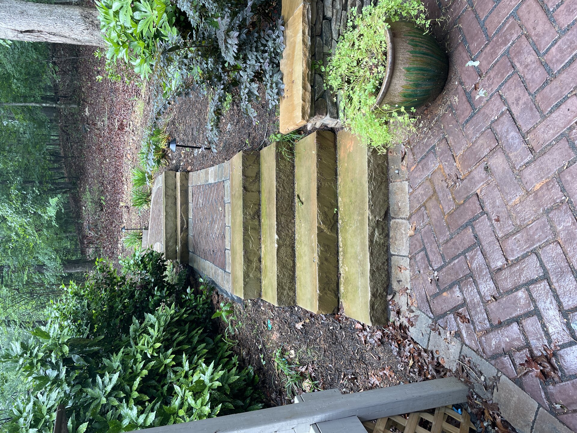 Custom stone masonry project