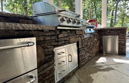 Outdoor Kitchens - Premium masonry service