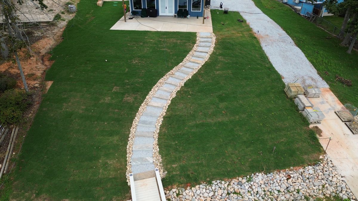 Natural stone installation in Chapin, SC